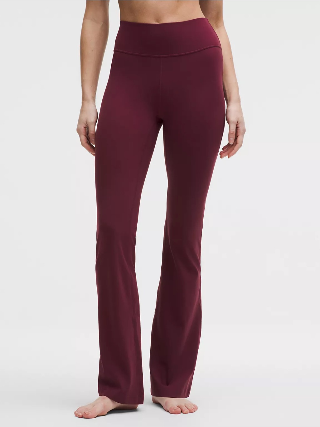 Lululemon Purple Groove Nulu Flared Leggings